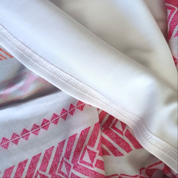 Emily Wonder Sleeveless Geometric Print Summer Sheath Dress - Picture 11 of 12